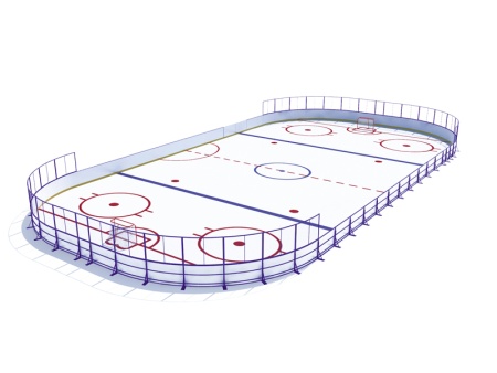 Купить Хоккейная коробка SP К 200 в Чаплыгине 
