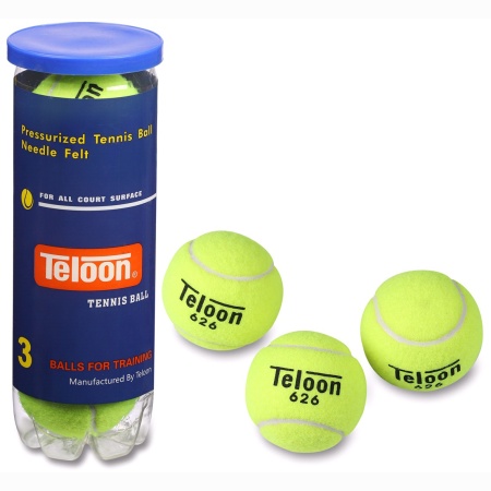 Купить Мяч для большого тенниса Teloon 626Т Р3  (3 шт) в Чаплыгине 