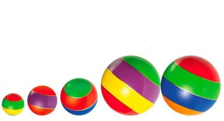 Купить Мячи резиновые (комплект из 5 мячей различного диаметра) в Чаплыгине 