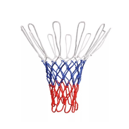 Купить Сетка баскетбольная, Д 3,5 мм, «Триколор», цветная в Чаплыгине 