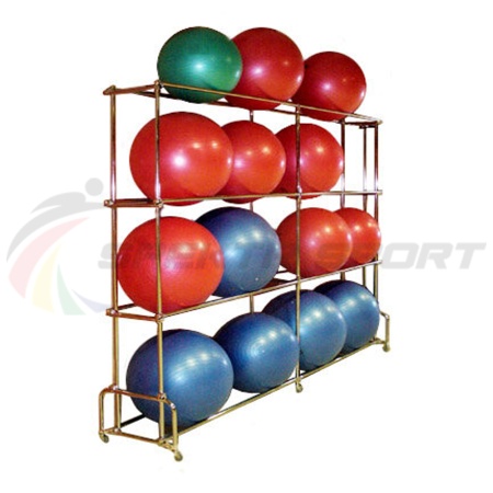 Купить Стеллаж для гимнастических мячей 16 шт в Чаплыгине 