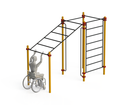 Купить Спортивный комплекс для инвалидов-колясочников WRK-D15_76mm в Чаплыгине 