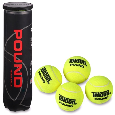 Купить Мяч для большого тенниса Teloon 828Т Р4  (4 шт) в Чаплыгине 