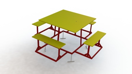 Купить Столик со скамейками арт. SP УБС2 в Чаплыгине 